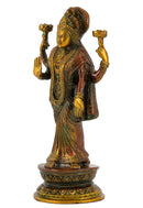 Standing Lakshmi Brass Statue