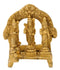 Small Ram Darbar Brass Statue 3.40"