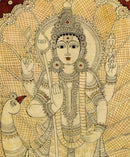 "Lord Skanda" Kartikeya Kalamkari Painting