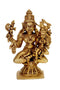 Lord Dakshinamurti Shiva With Parvati - Brass Sculpture