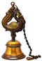 Large Peacock Bell for Temple or Home Decor