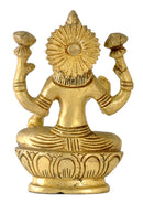 Goddess Lakshmi Brass Statue