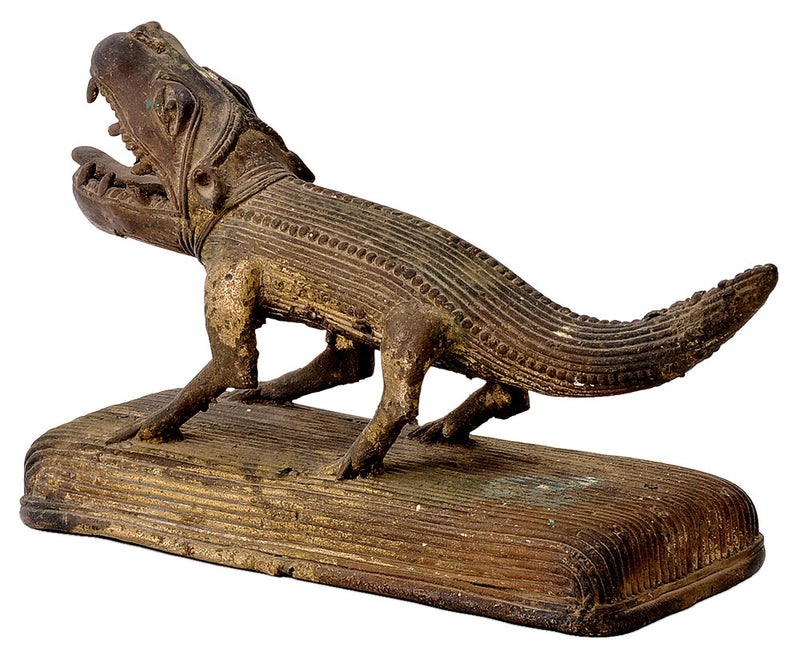 Crocodile Sculpture - Tribal Dhokra Art