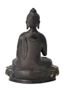 Buddha Brass Statue in Antique Finish