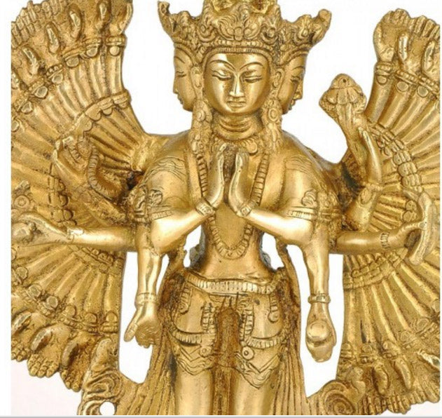 Avalokiteshvara Brass Statue
