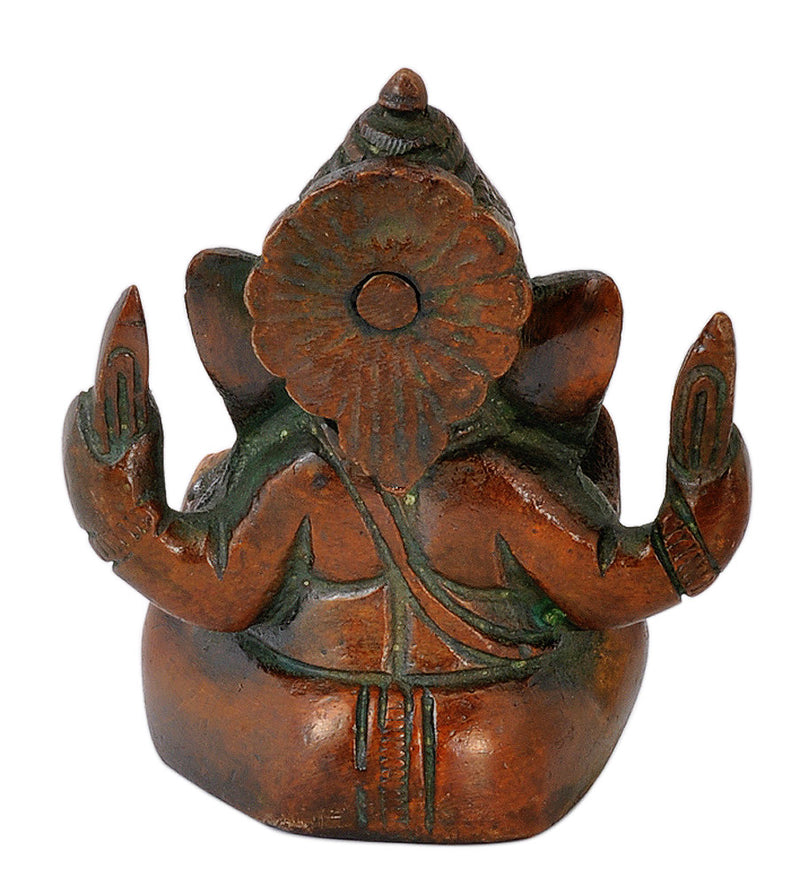Small Metalic Ganesha Statue