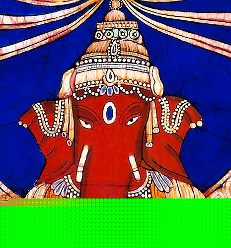 Shri Ganapati Deva - Batik Painting