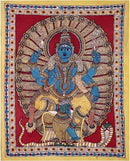 Lord Murugan (Son of Lord Shiva) Kalamkari Painting