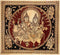 Devas Worship Lord Siva, Parvati - Kalamkari Painting