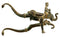 Elephant Rider Antiqauted Brass Nut Cutter