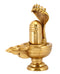 Brass Shivalinga 'Aum Namah Shivaya' 13"