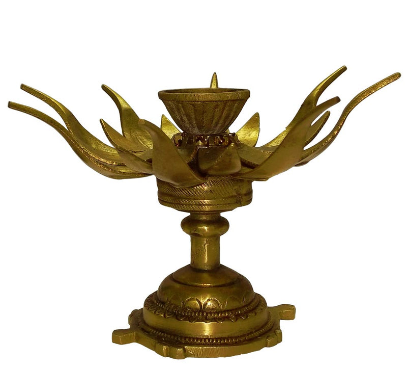 Lotus (Dhoop) Incense Stand 6"