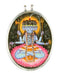 Lord Panchamukh Shiva - Hand Painted Pendant
