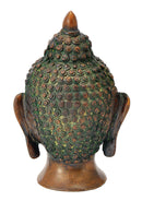 Decorative Serene Buddha Head Statue 6"