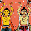 Shri Gaur Nitai - Patachitra Painitng