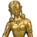 Lovely Goddess Tara - Brass Sculpture