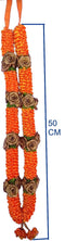 Garland in Satin (50 Cm+Ribbon, Orange)
