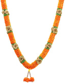 Garland in Satin (50 Cm+Ribbon, Orange)