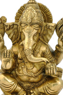 Lord Ganesha Vinayaka - Brass Statue