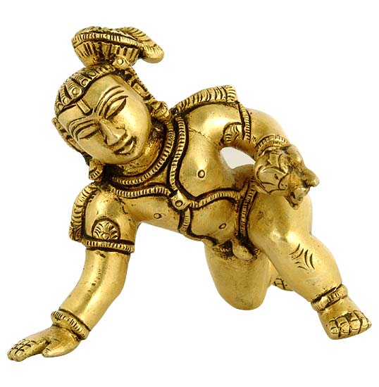 Bala Krishna - Brass Statue