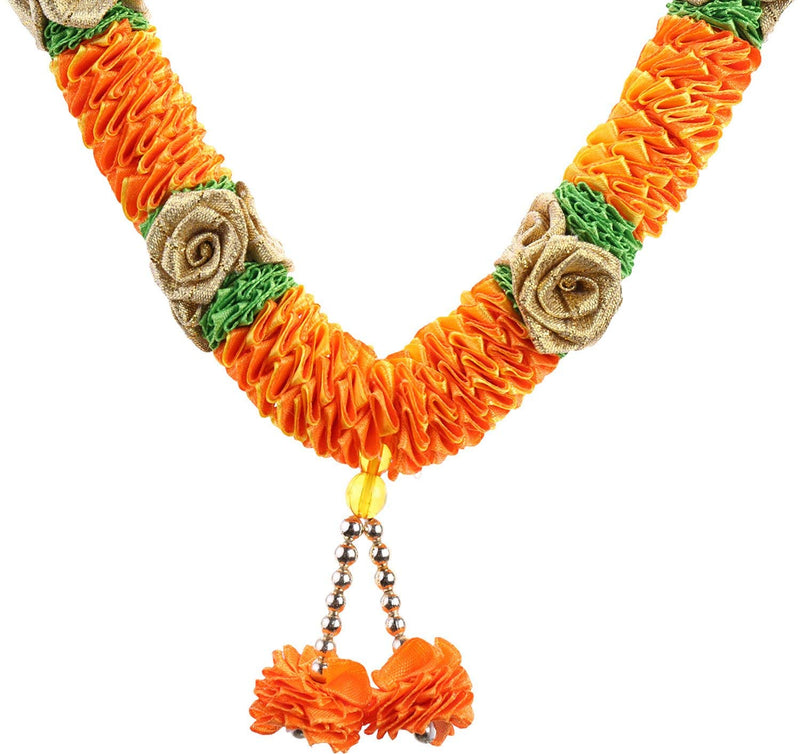 Garland in Satin (50 Cm+Ribbon, Orange)
