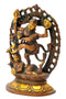 Brass Nataraja Colored Finish Statue
