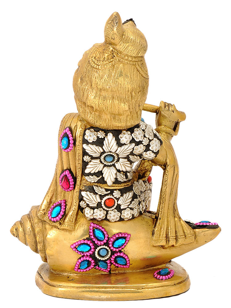 Bal Gopal Krishna Playing Flute