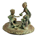 Tribal Art Statuette 'Feast Time'