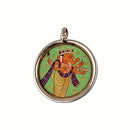 God of Good Luck - Hand Painted Pendant
