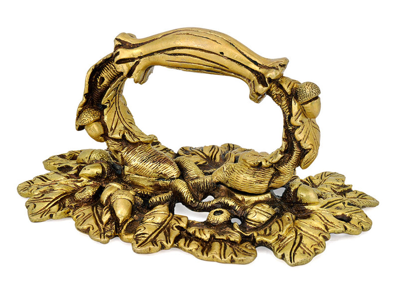 Brass Carved Door Handle
