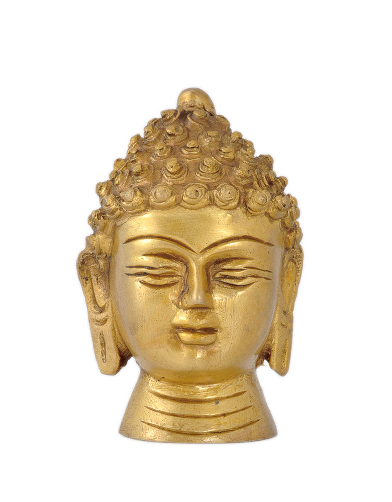 Decorative Brass Buddha Head