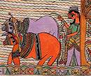 Harvest Time Folk Art of Mithila