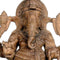 Gaurisuta Lord Ganesha - Wood Statue