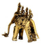 Elephant Riders - Folksrt Dhokra Lost Wax Casting Sculpture