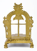 Craved Brass Traditional Ritual Seat for God