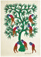Women's Chores - Gond Painting of Central India