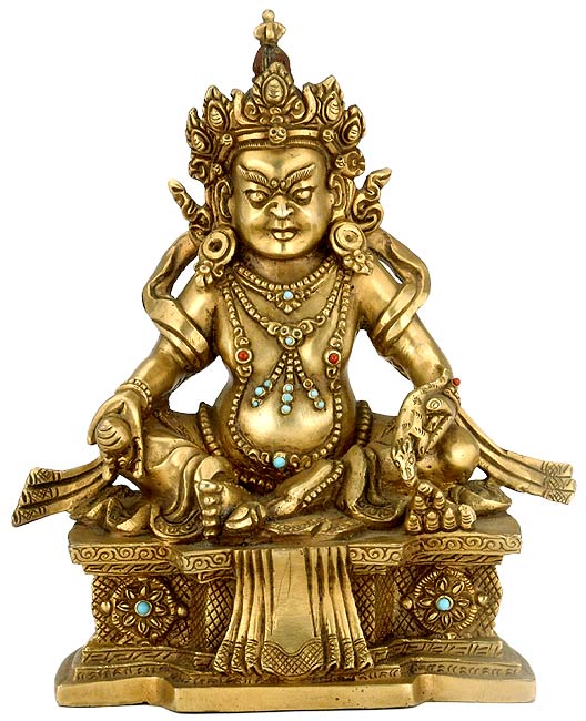 'Kuber' Lord of Wealth - Nepalese Scupture