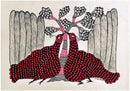 Love Birds Gond Art Painting