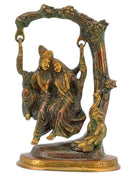 Radha Krishna on a Swing