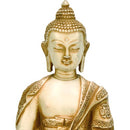 Medicine Buddha - Antiquated Resin Statue