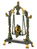 Lord Ganesh on a Swing