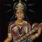 Goddess Saraswati - Handmade Velvet Painting