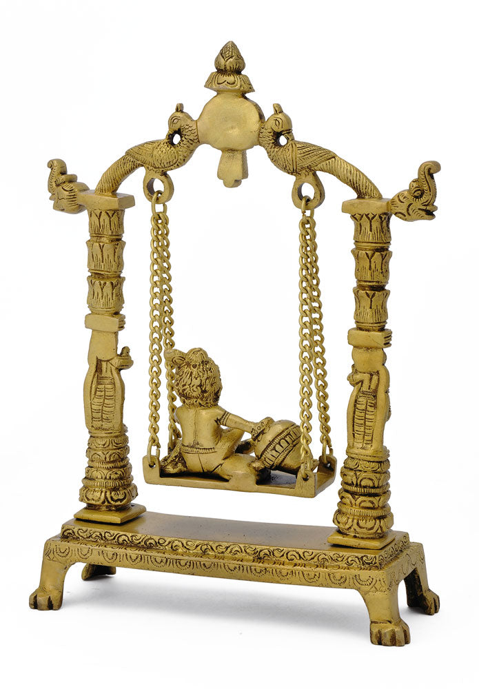 Baby Krishna on Swing