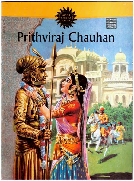 Prithviraj Chauhan - Paperback Comic Book