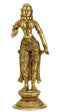 Goddess Uma - Brass Sculpture