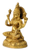Goddess Ma Lakshmi Brass Figurine