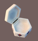 Hexagonal Marble Inlay Box