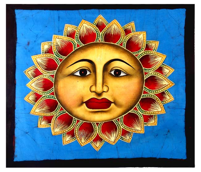 'Surya' The Sun - Batik Painting