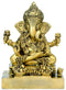 God of Good Luck 'Lord Ganesha' Brass Sculpture
