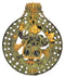 Mighty Hanuman Brass Wall Plaque